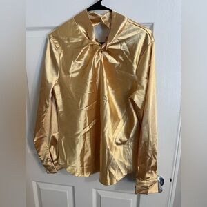 Ladies Silk Glitter Top